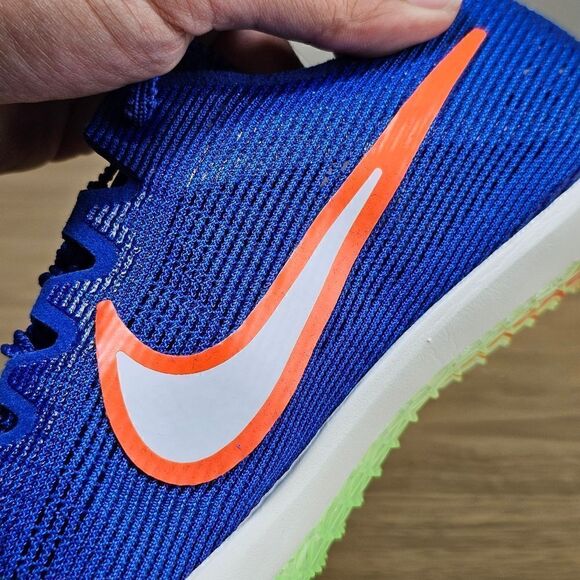 Nike Zoom Mamba V6 Track & Field Spikes Running Shoes Women's 8 Blue White New - Picture 5 of 15
